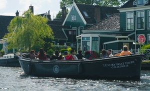 Vaar langs iconische molens en ontdek geheimen van de Zaanse Schans Vaar langs iconische molens en ontdek geheimen van de Zaanse Schans