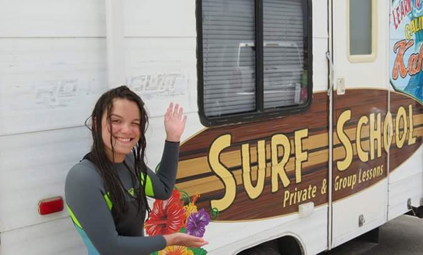 Image 8: Ride the Surf: Group or Private Surf Lesson 