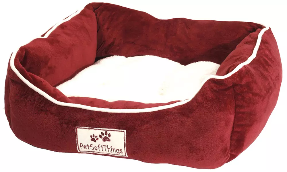 Plush Fluffy Soft Warm Calming Medium Small Dog Puppy Kitten Cat Pet Bed Cuddle