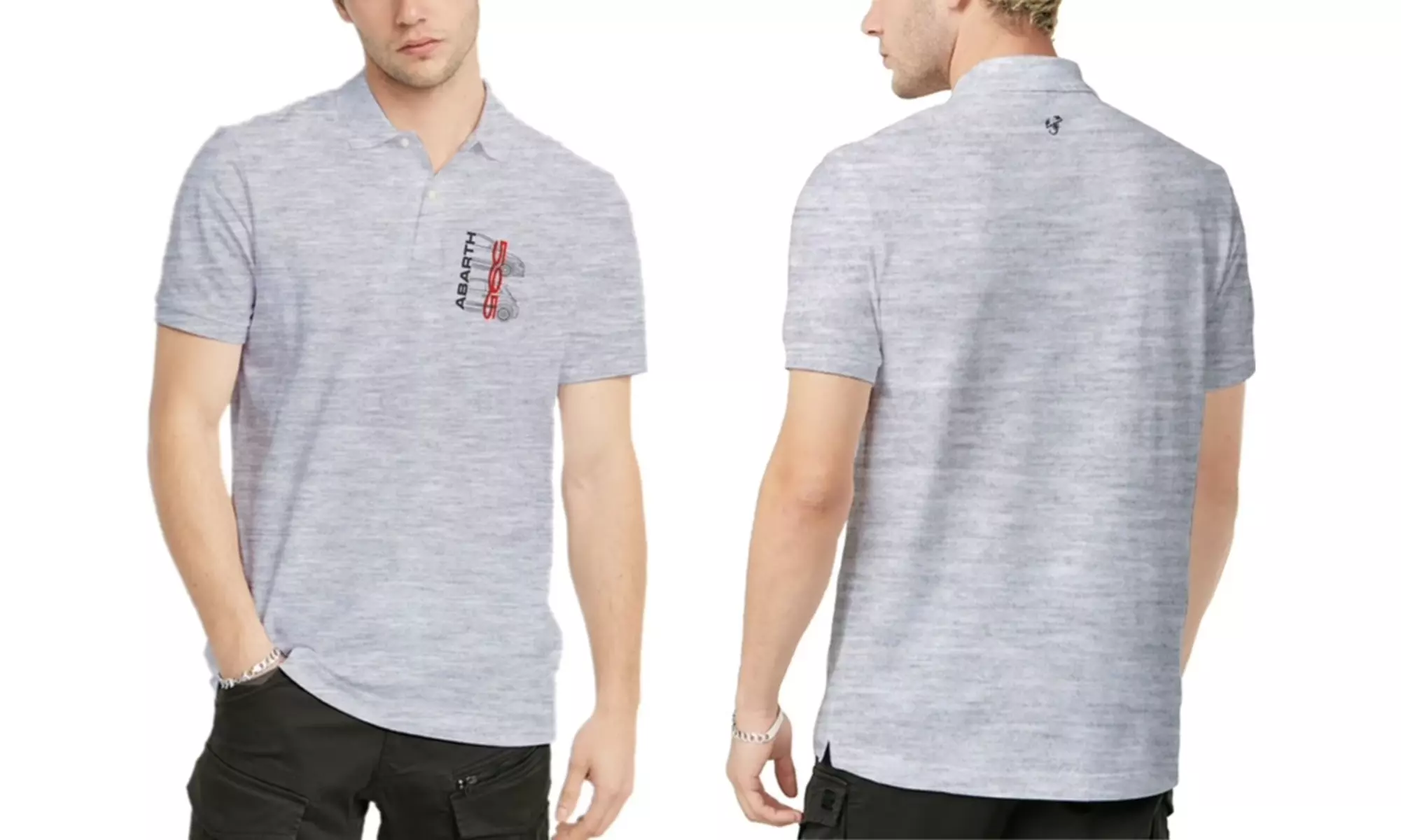 Abarth katoenen polo