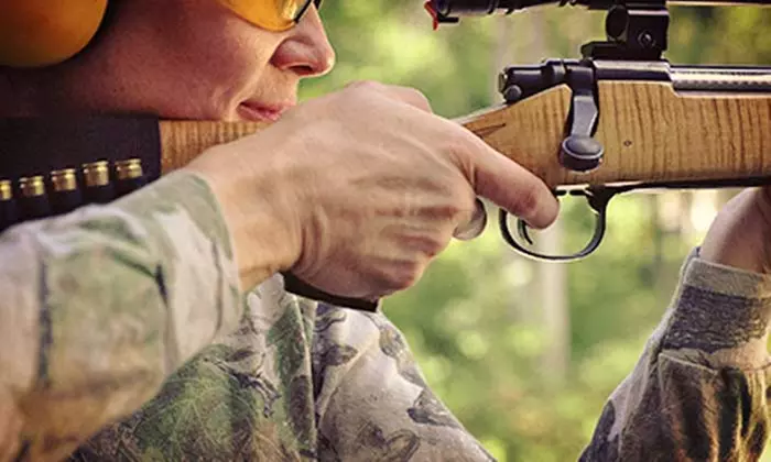 Shooting- Range Session with Instruction for Two or Four at Mike Raahauge Shooting Enterprises (Up to 56% Off) - Primary Image
