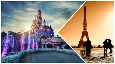 Volo A-R con 3 notti in hotel + ingresso al parco per 1 persona: Malpensa   - ✈ Parigi & Disneyland Paris: Volo diretto più 3 notti in hotel 3* e ingresso al parco 