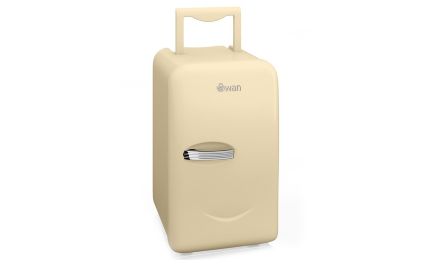 Image 2: Swan Retro Portable Mini Fridge