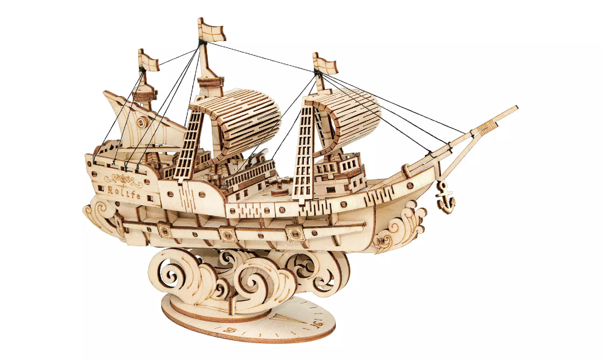 DIY 3D Wooden Puzzle -Transportation/Music/Carnival Rides and more!