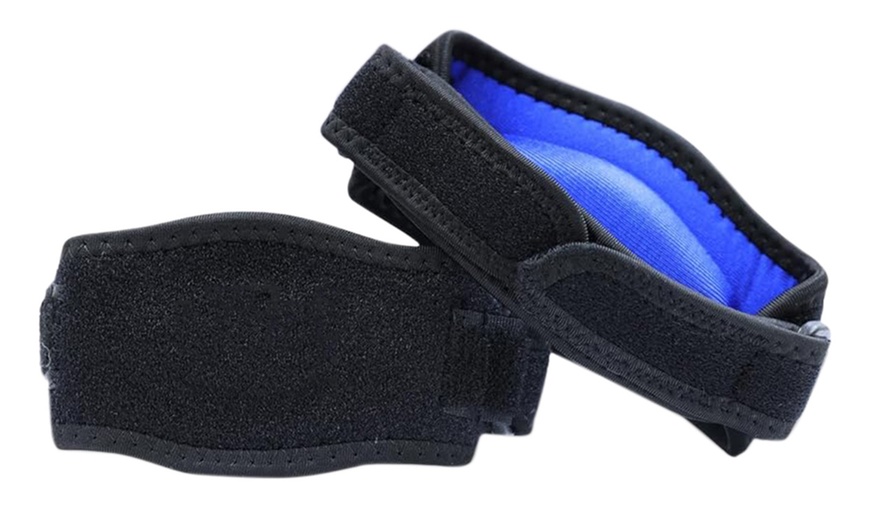 Image 2: Two Packs of Elbow Braces, Targeted Compression for Pain Relief