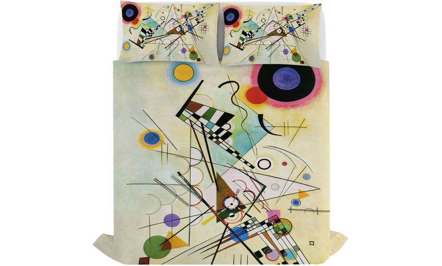 Image 23: Parure letto matrimoniale Sogni d'Autore in 100% cotone Made in Italy