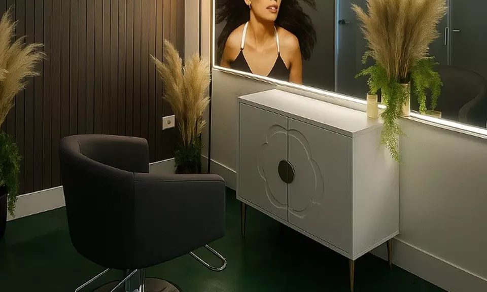 Enhance your Hair w/ One, or Two Blowout with 1 Shampoo & Conditioner