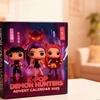 Image 3: Calendario dell'avvento con 24 portachiavi Demon Hunters