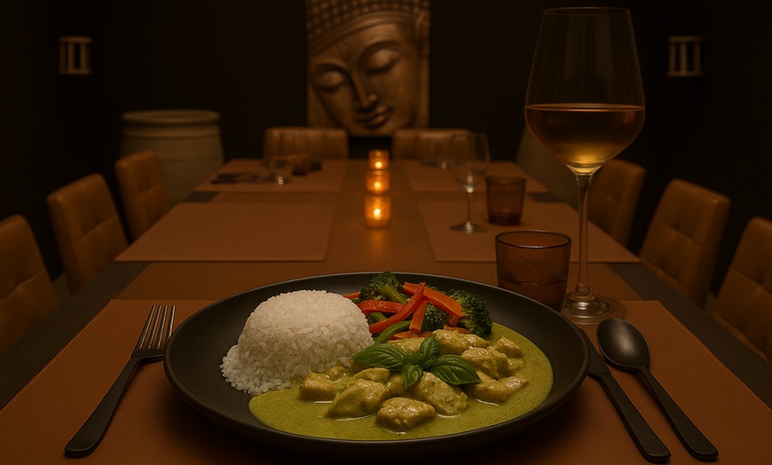 Image 2: Menu thaïlandais en 4 services au restaurant Dar El Siam