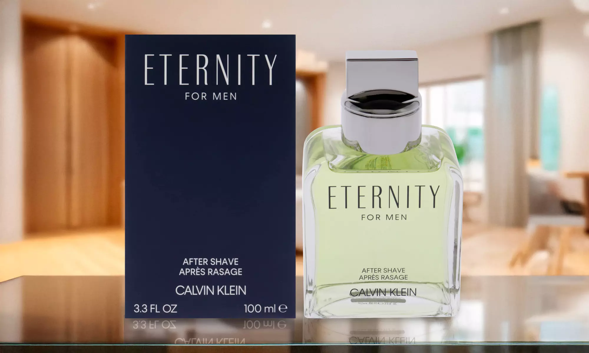 Calvin Klein Eternity Aftershave For Men 3.4 Fl. Oz.