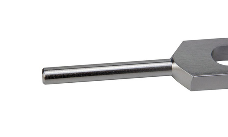 Image 7: 528HZ Tuner Tuning Fork Healing Sound Therapy