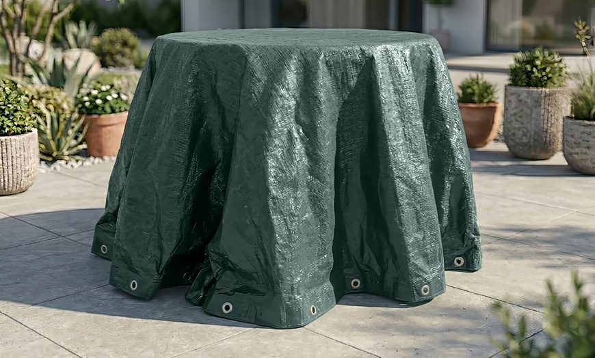 Image 21: Housse de protection pour barbecue, mobilier de jardin ou parasol