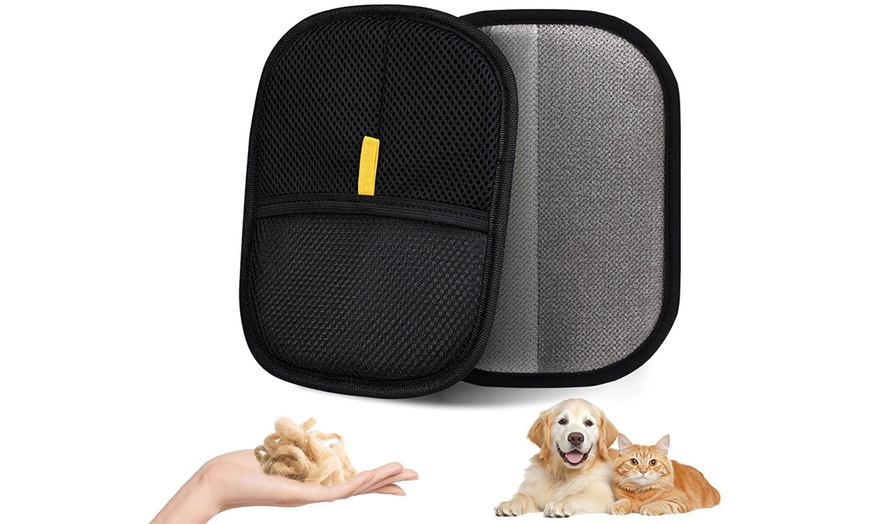 Image 6: 2Pcs Pet Hair Remover Gloves
