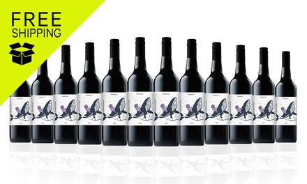 FREE SHIPPING: Winged Cat Cabernet Sauvignon (12 bottles) - 24CSVWCTSEA12 - Purple Feet Beverages
