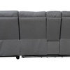 Image 6: Sorento Three Seater Fabric Corner Reclining Sofa 
