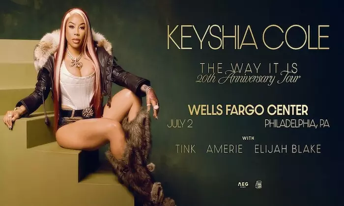 Keyshia Cole: The Way It Is 20th Anniversary Tour W/ Tink, Amerie, & Elijah Blake on July 2 at 7 p.m. - Primary Image