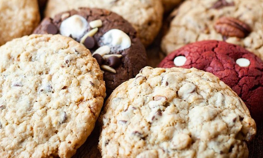 Image 1:  $15 or $30 towards Food & Drinks, Half or Full Dozen Cookies  