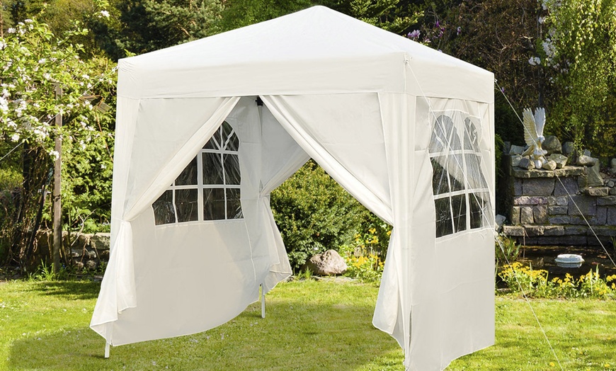 Image 58: Outsunny Pop-Up Gazebo