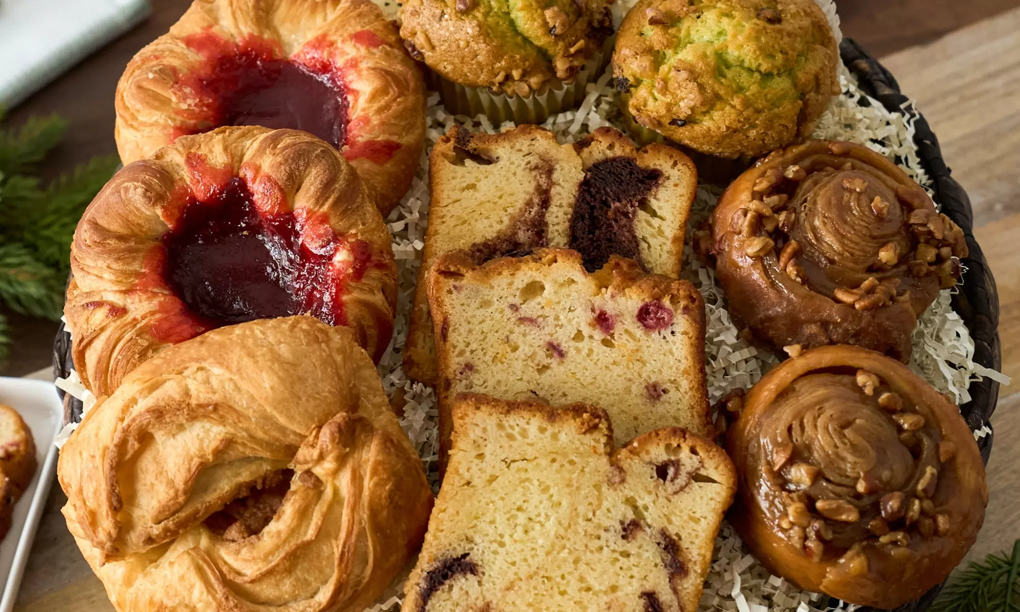 Country Inn Breakfast Gift Basket,  Baked Goods & Bundt Cakes