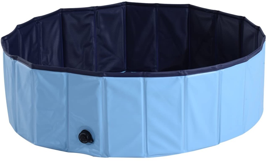 Image 14: PawHut Round Pet Paddling Pool in Various Sizes