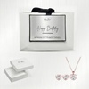 Image 4: Mia Grace Jewellery Austrian Crystal Heart Pendant & Earrings Gift Set