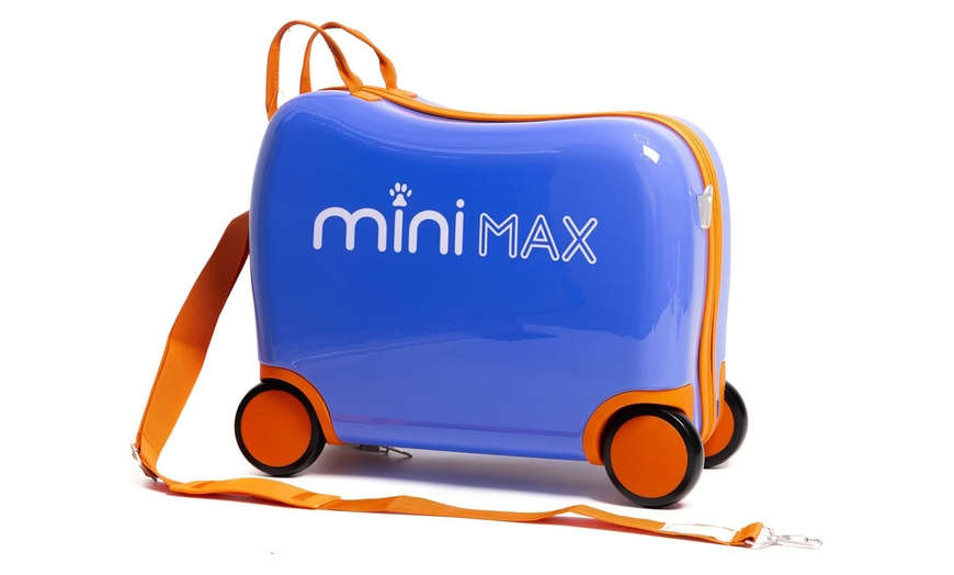 Image 5: Aerolite MiniMax Kids Ride-On Suitcase 45cm x 36cm x 20cm, 29L