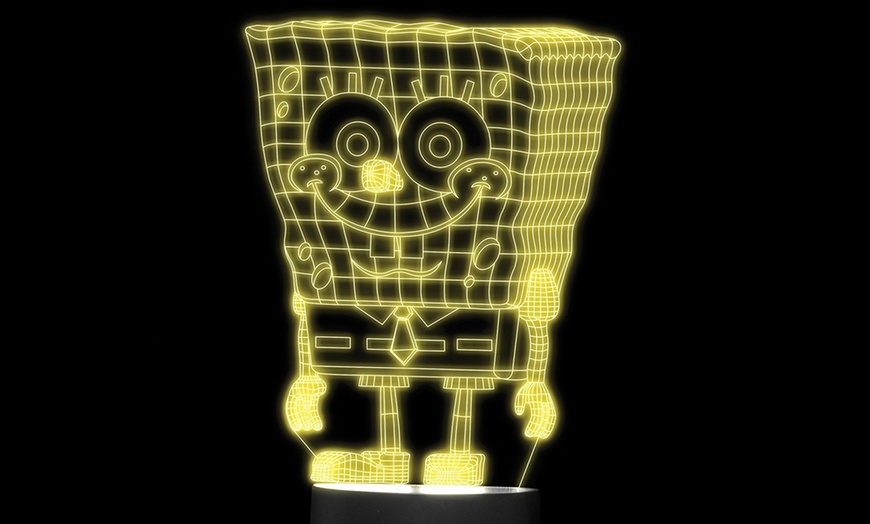 Image 2:  Spongebob 3D-Effect Mood Light