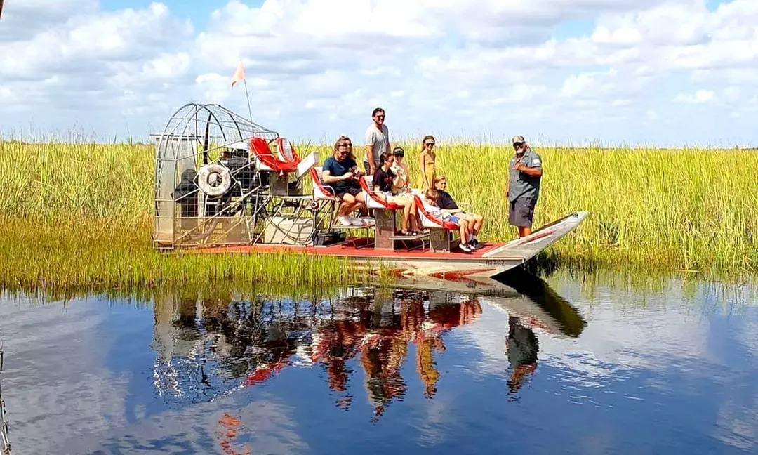 Explore the Everglades with a Guided Airboat Tour and Local Cuisine