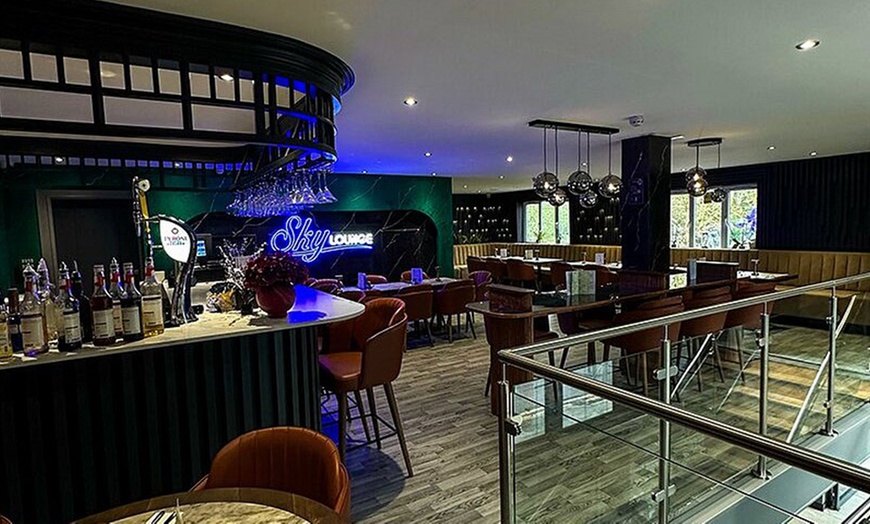 Image 4: Waffles or Pancakes with a Drink for One, Two, Three, or Four People