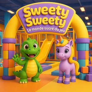 1 entrée pour enfant de 4-12 ans (1 adulte inclus) - 2 h - Sweety Sweety Roanne