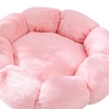 Image 5: Floral Pet Bed, Padded Comfort with Supportive Edges