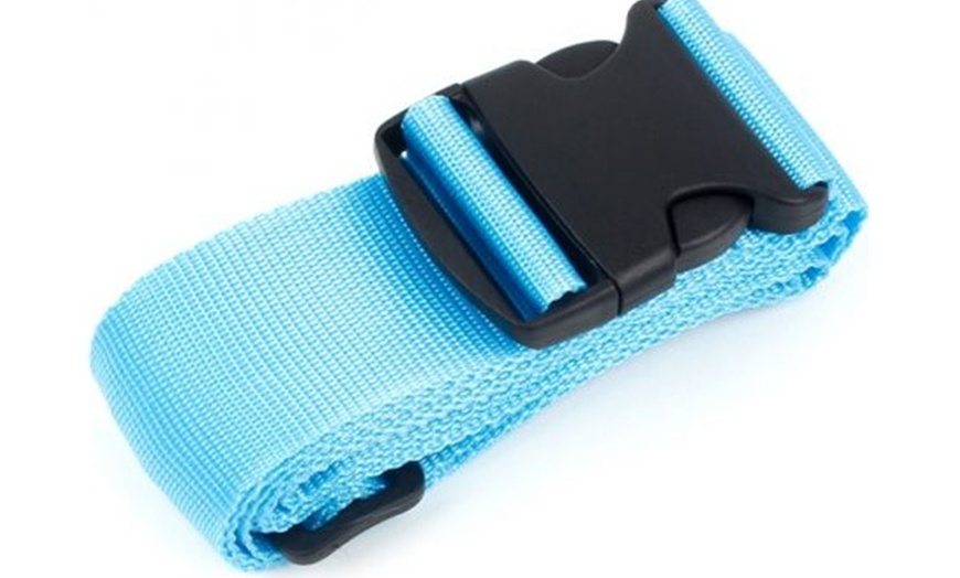 Image 5: Five-Pack of Buckle Luggage Straps