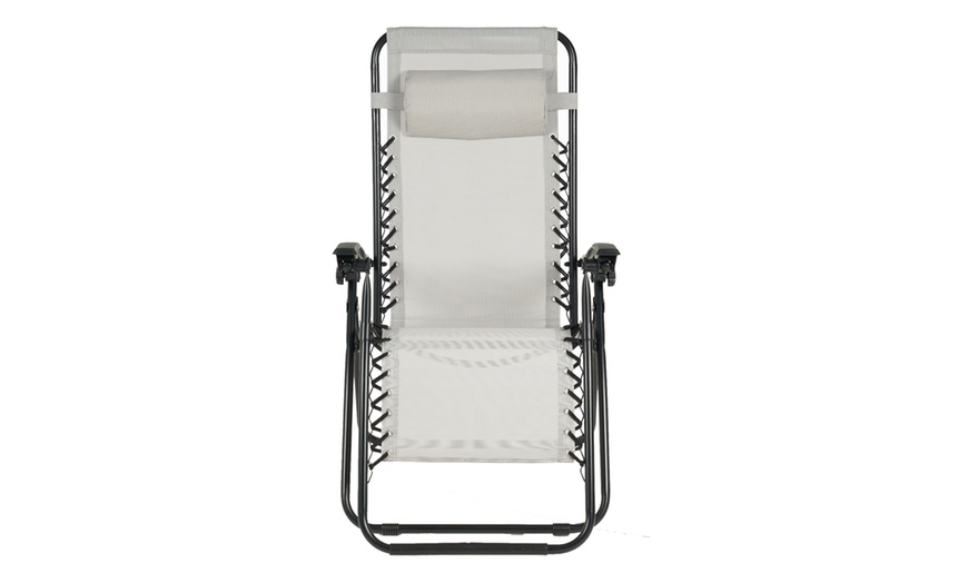 Image 14: Tumbona de exterior ligera y plegable
