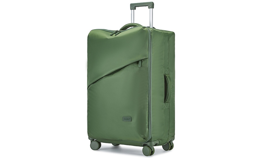 Image 12: 1x oder 3x KONO Soft-Shell-Reisekoffer