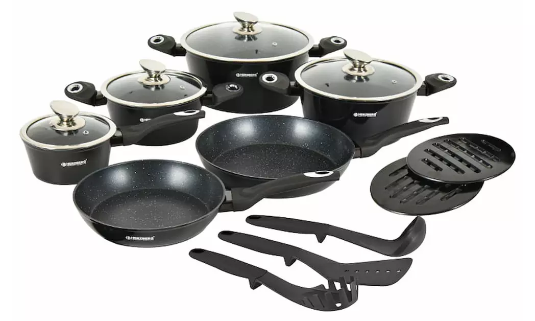 Batteria da cucina da 14 o 15 pezzi Herzberg