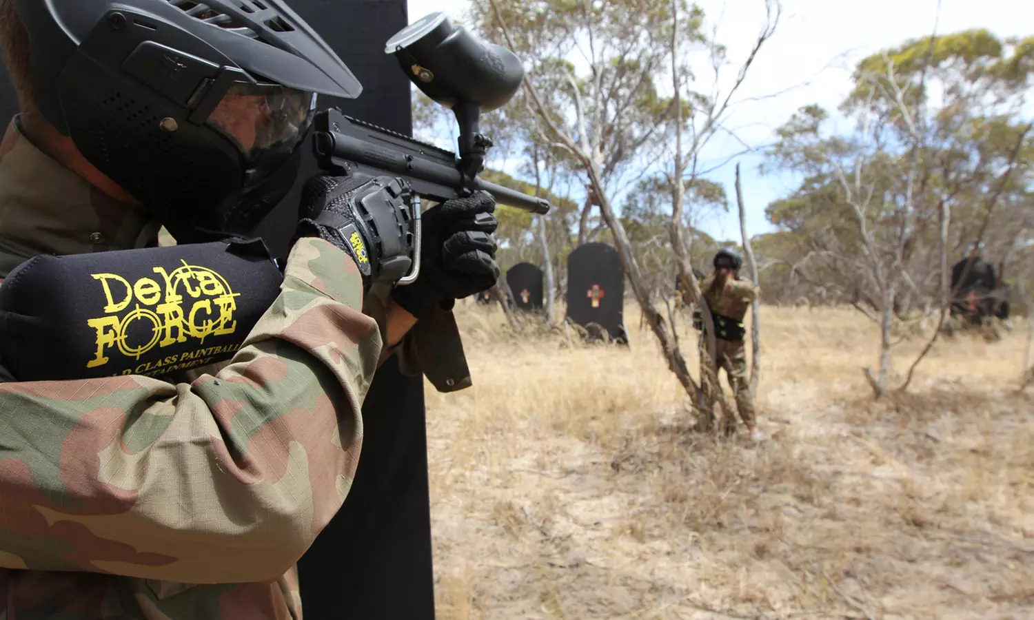 Paintball Game + Equipment