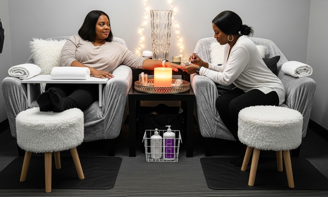 Luxury Manicures & Pedicures with Massage, Mask, Paraffin, & More 