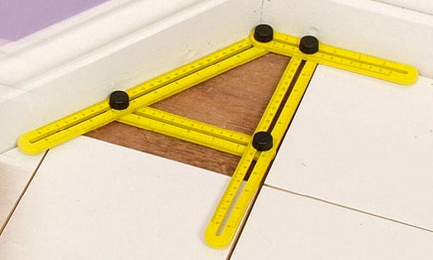 Image 1: Angle Measuring Ruler