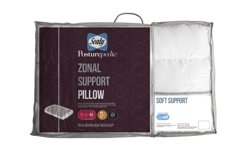 Image 3: Posturepedic Zonal Support Pillow