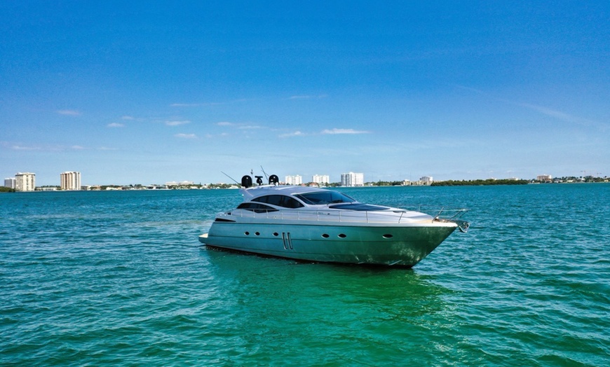 Image 3: 2 Hours Private Yacht 70 ft Pershing Up to 13 + 1 or 2 Jet Ski & More