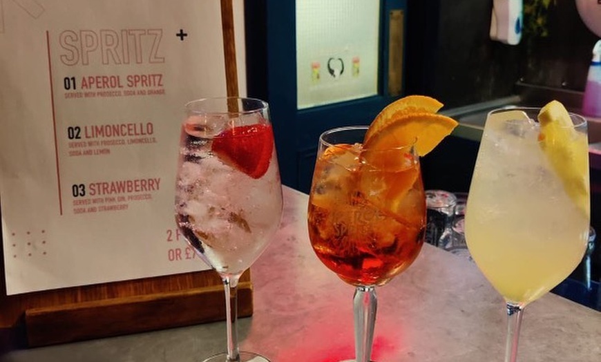 Image 4: Raise a Glass with Cocktails, Wines, or Beers Each for Up to Four