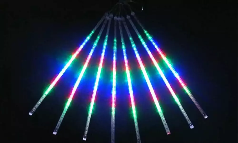 Fino a 2 confezioni di luci decorative a goccia impermeabili