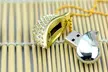 Crystal or Heart Locket 32 GB Flash Drive - Second Medium