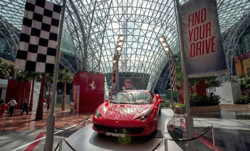 Image 2: All-Day Access to Ferrari World, Yas Waterworld Or 2, 3, or 4 Yas Park