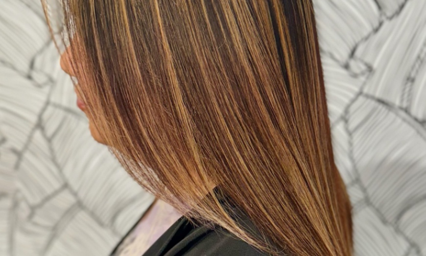 Image 2: Straighten Out the Chaos: Keratin Treatment + Trim