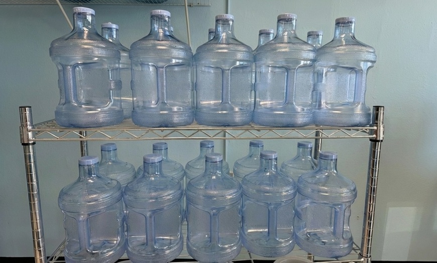 Image 2: 100 Gallons Premium Alkaline Water Bulk Hydration Supply