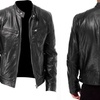 Image 3: Old-School Moto Jacket