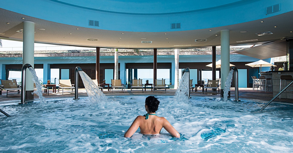 Circuito Thalasso con agua de mar y jacuzzi privado en Las Palmas