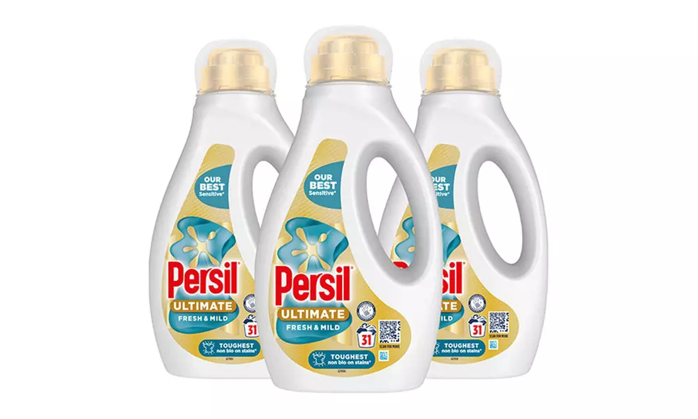 Pack of Three Persil Ultimate Liquid Detergent 837ml