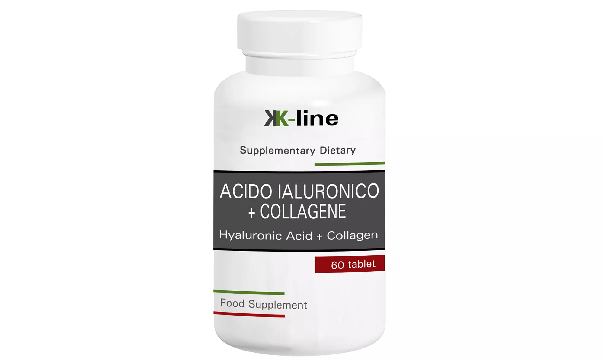 Fino a 720 capsule di Acido Ialuronico e Collagene K-Line